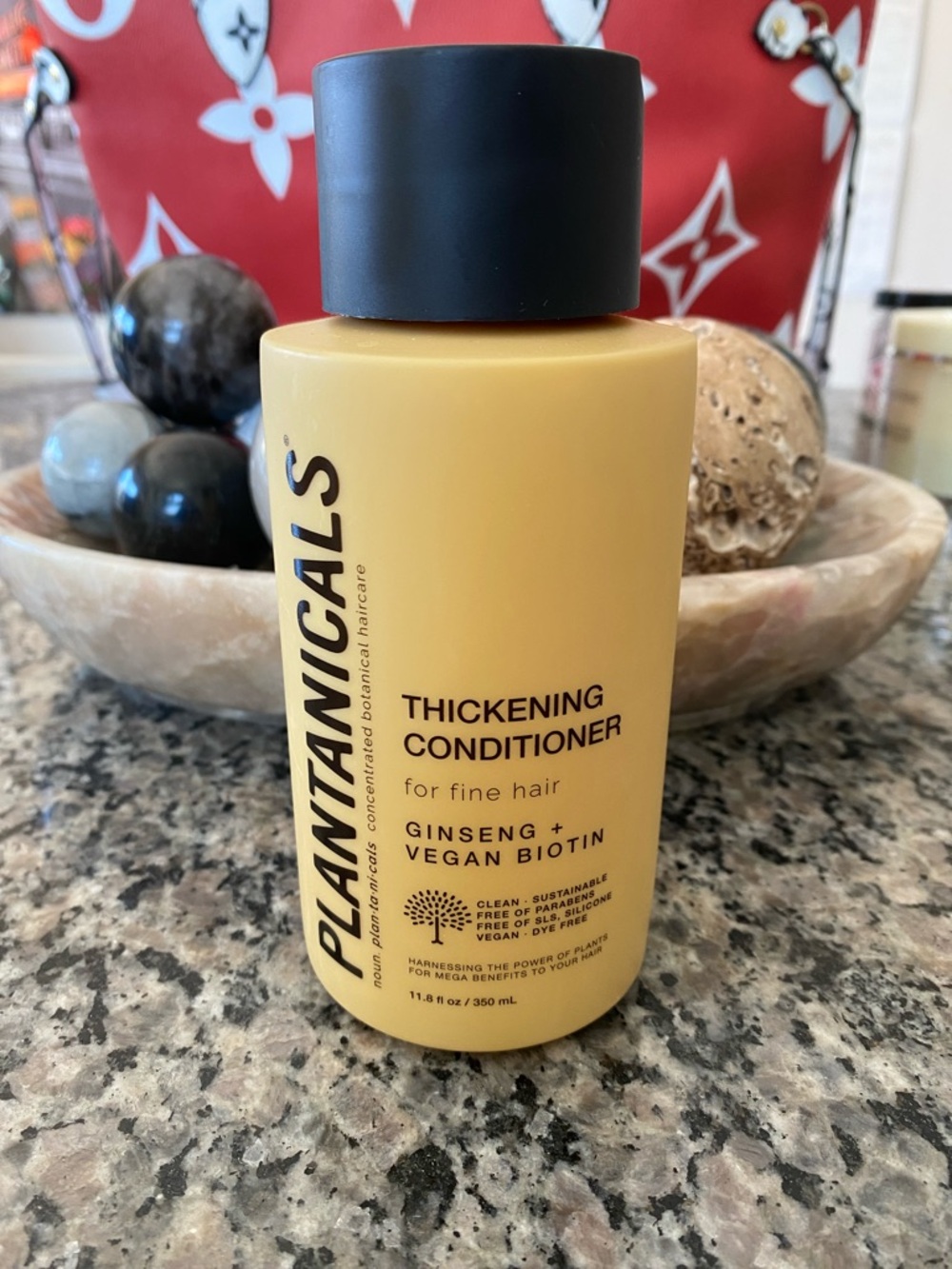 Plantifuls Thickening Conditioner - Yellow (Ginseng + Vegan Biotin)